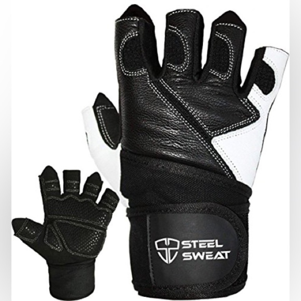 Steel Sweat Unisex Men’s and Women’s Workout Weight Lifting Gloves